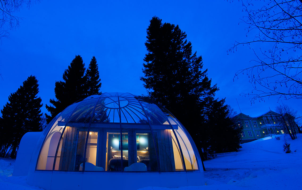 Book Your IGLOO Experience In Kalix | Ice And Light Village